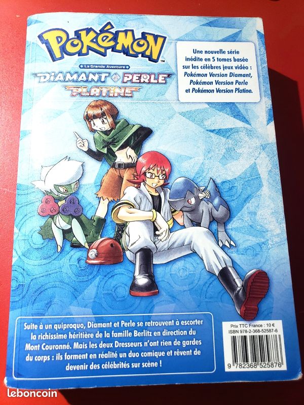 Manga pokemon diamant,perle et platine d'occasion (image 2)