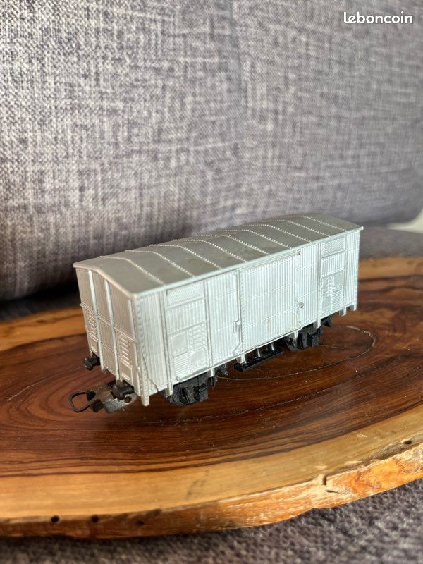 LIMA 6702 – Wagon De Marchandises échelle O (1/43) Pour Train Miniature, Occasion (boîte D'origine)