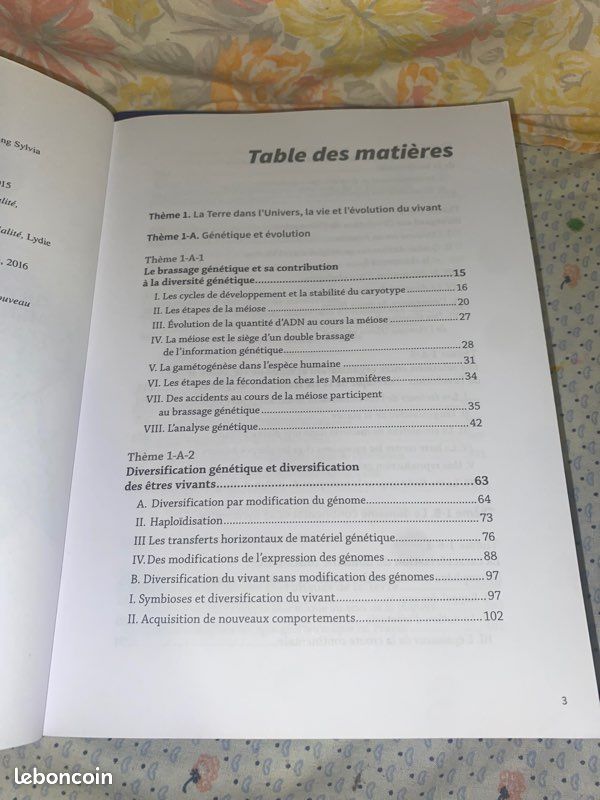 Terminale - SVT - Ellipses (image 3)