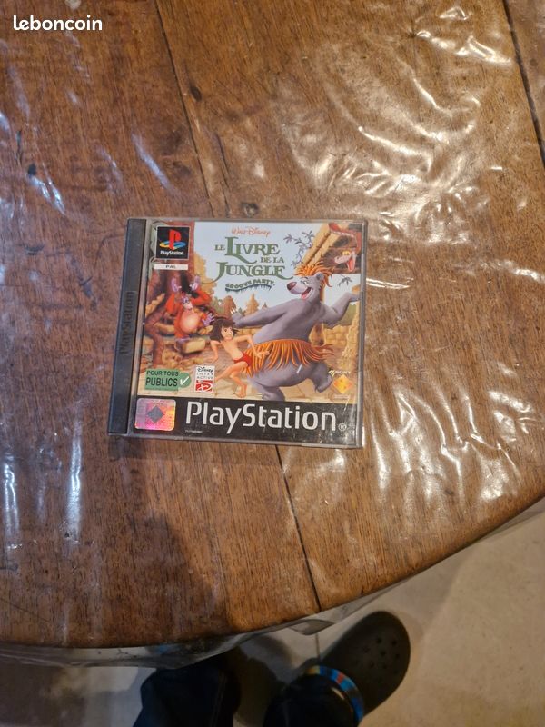 Sony PlayStation 1 - Le Livre De La Jungle : Groove Party (PAL, Complet, Très Bon état)