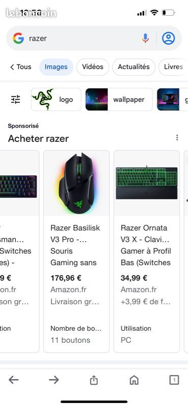 Souri razer + casque tout neuf les 2 m’on jamais servis et il son encore garantie 2 ans (image 4)