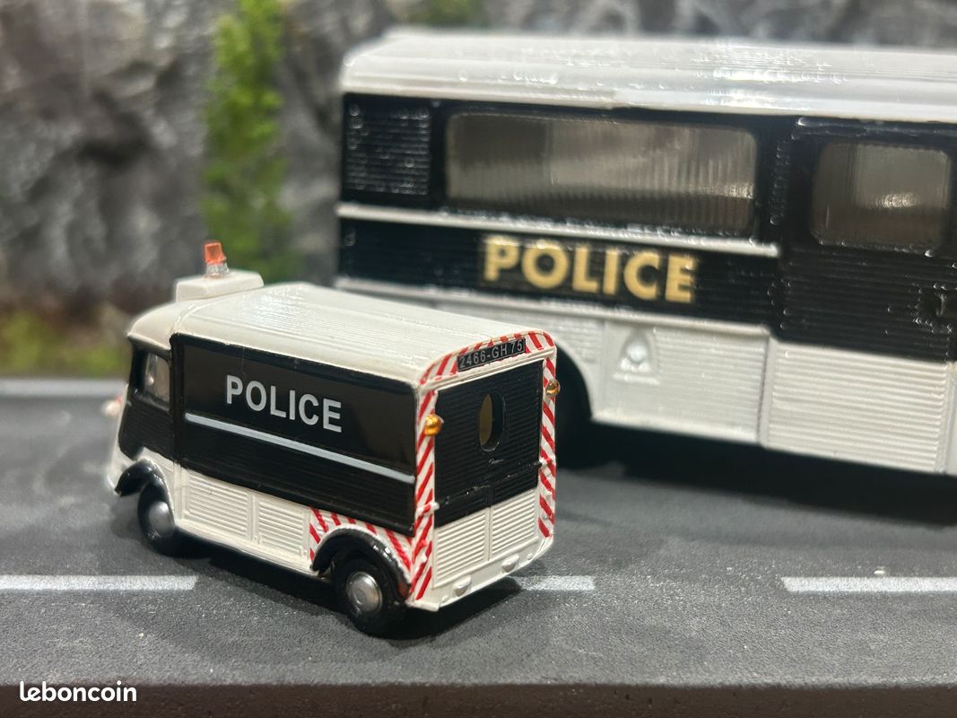 Citroën HY Police Norev – Fourgon Panier à Salade – Échelle 1:43 – Rare