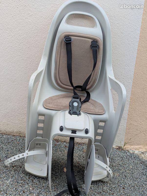 Siège vélo enfant Polisport Groovy CFS (9 à 22 kg) - Fixation Porte-Bagages (image 1)
