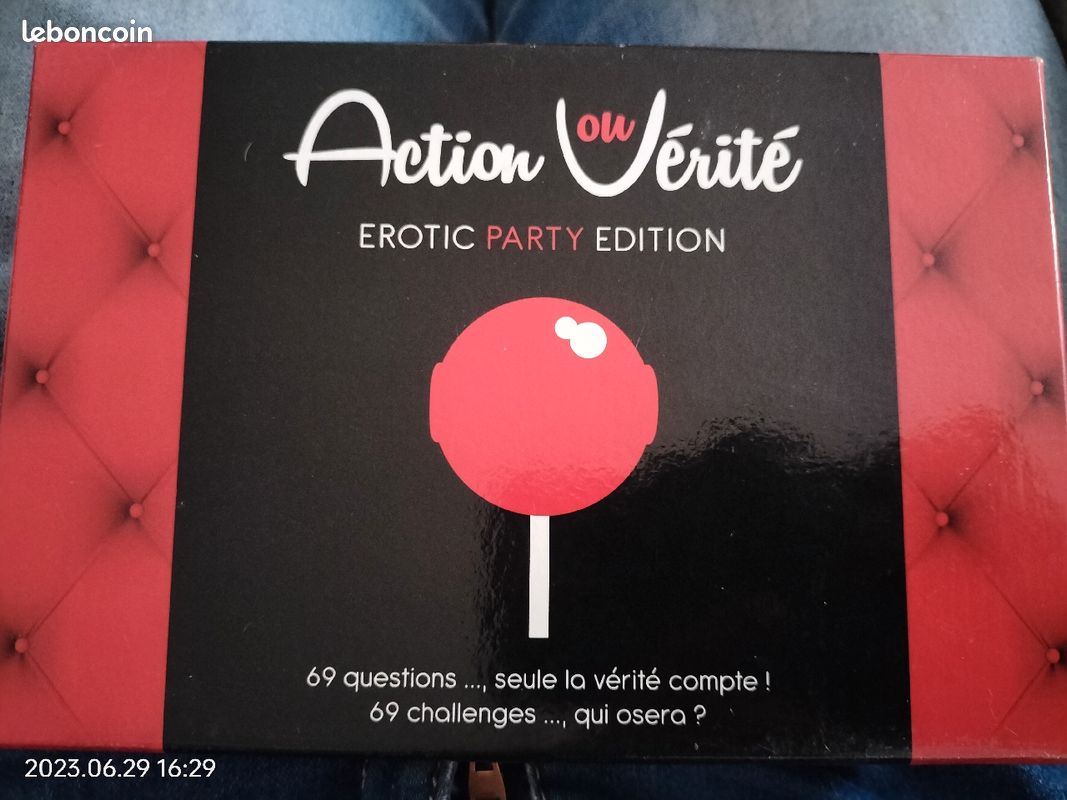 Jeux pour adulte action ou vérité erotic party édition - Jeux & Jouets