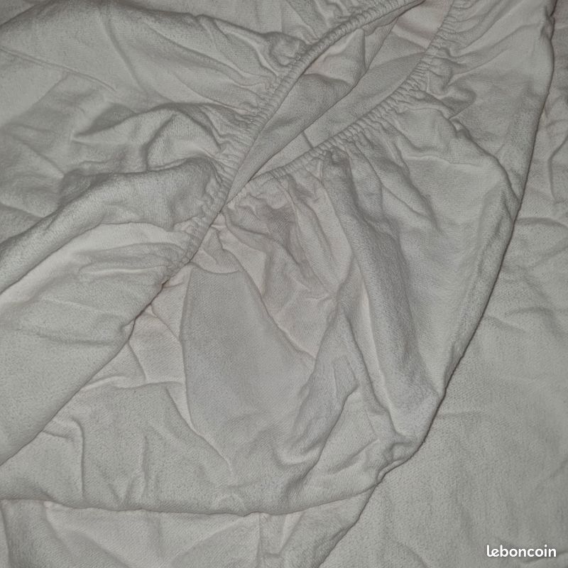 Protège matelas 80×190 100%coton (image 2)