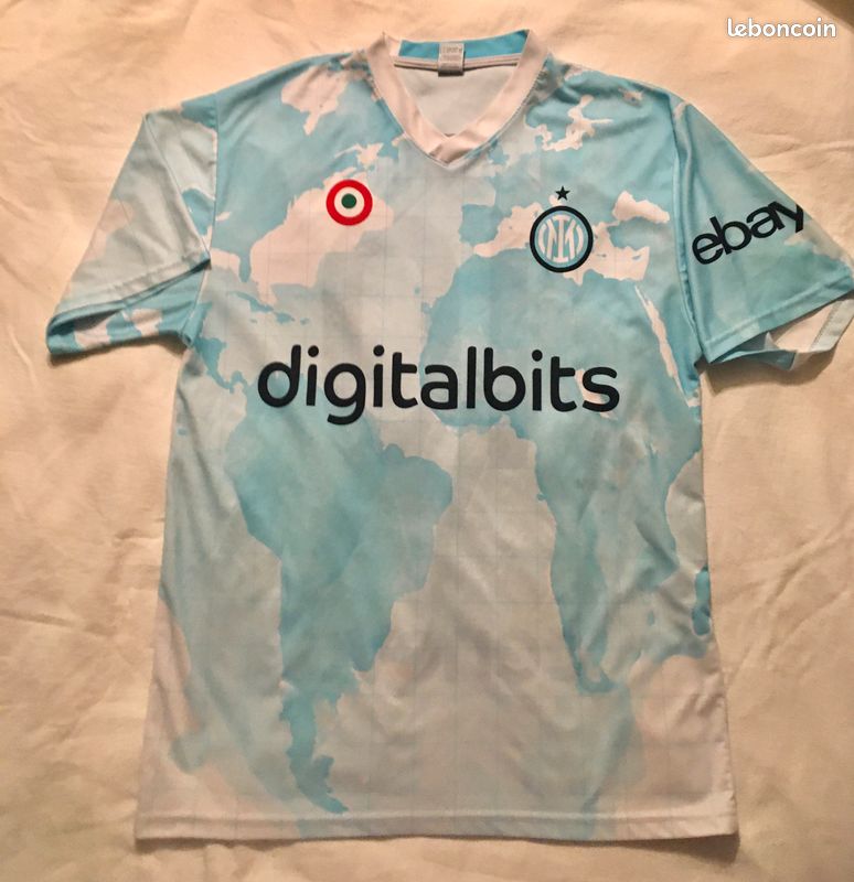 Maillot Inter Milan Lautaro Taille M - Bleu, Occasion, Idéal Pour Supporter