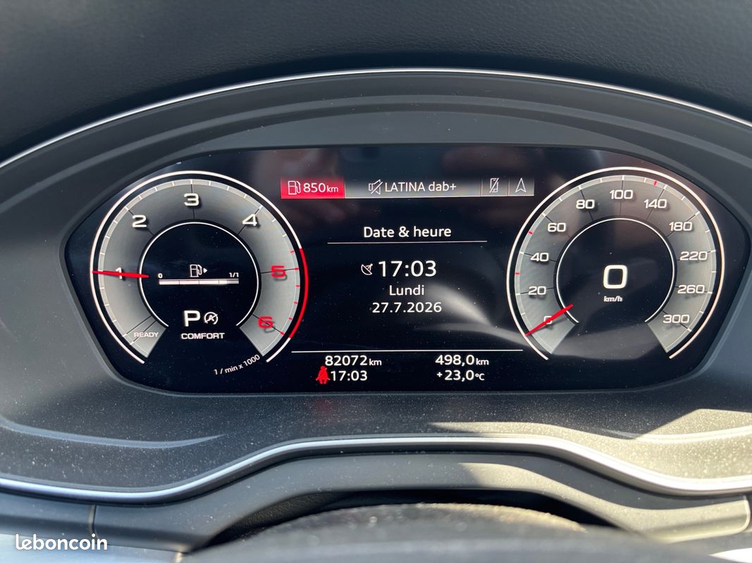 AUDI Q5 SPORTBACK 40 TDI 204 QUATTRO S LINE S TRONIC 204Ch Garantie 12 mois - Suivi Audi - Caméra de recul - ACC - Sièges Massant (image 14)