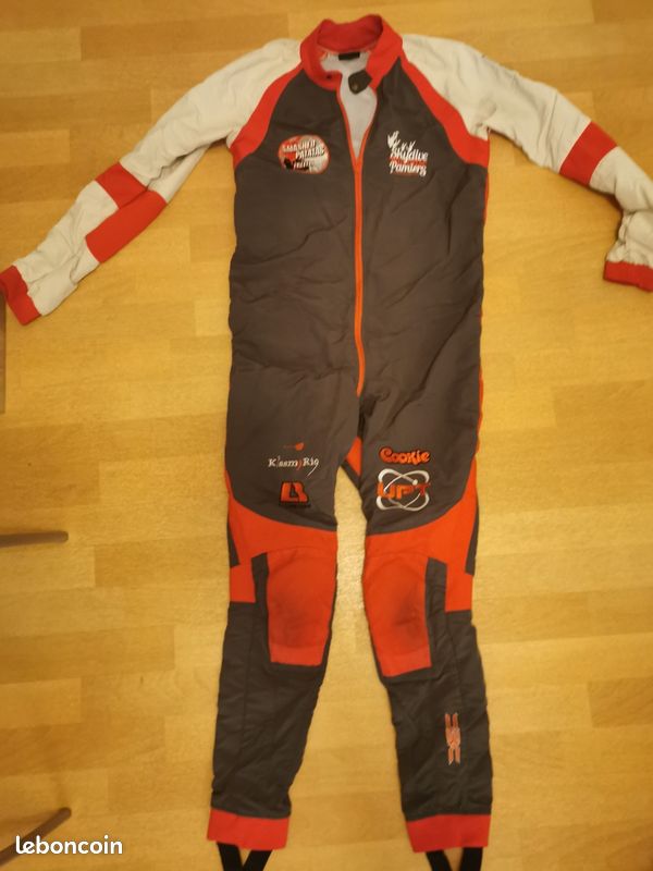 Combinaison De Parachutisme Flite Suit - État Correct Pour Saut