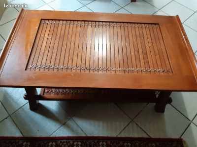 Table basse bois massif (image 2)