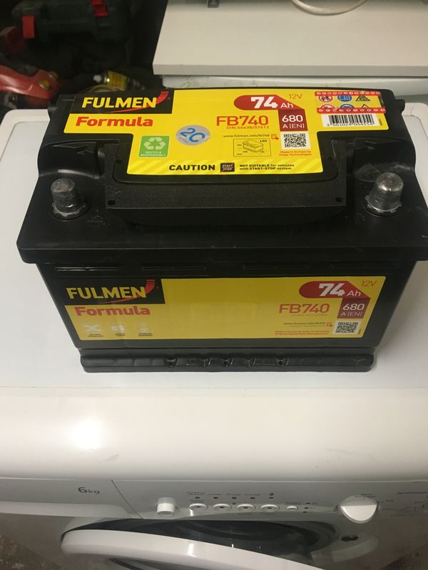  Fulmen - Batterie voiture FB740 12V 74Ah 680A