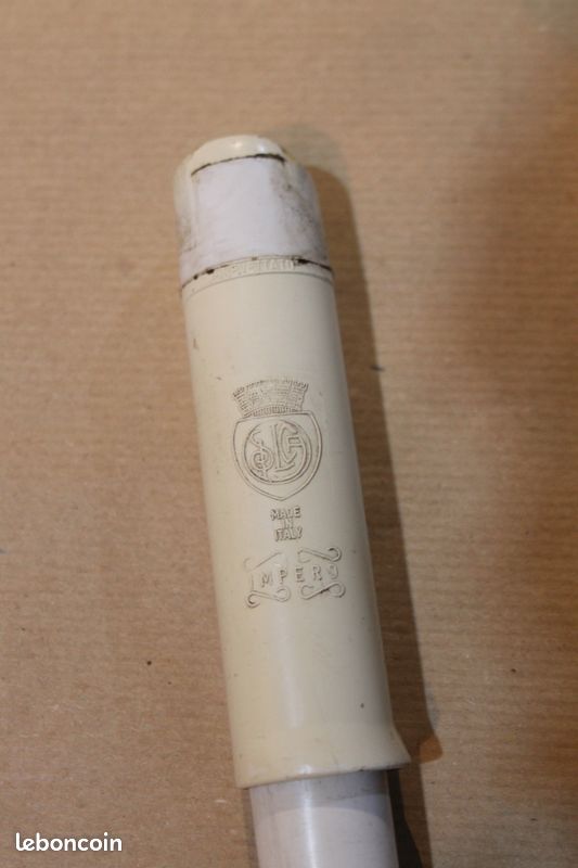 Ancien cadre pompe Silca Impero blanc 49 47 cm NOS vélo Eroica années