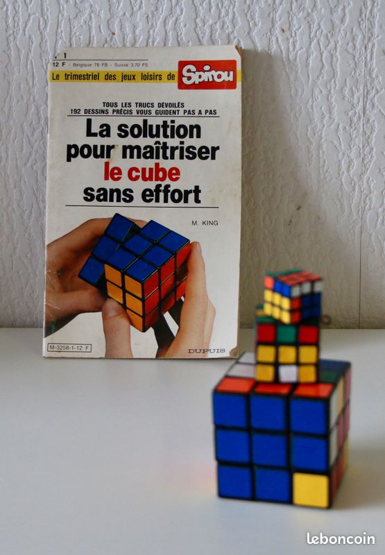 Puzzle Cube Rubik's Politoys Vintage Années 80 – Très Rare, Fabriqué En URSS, Bon état