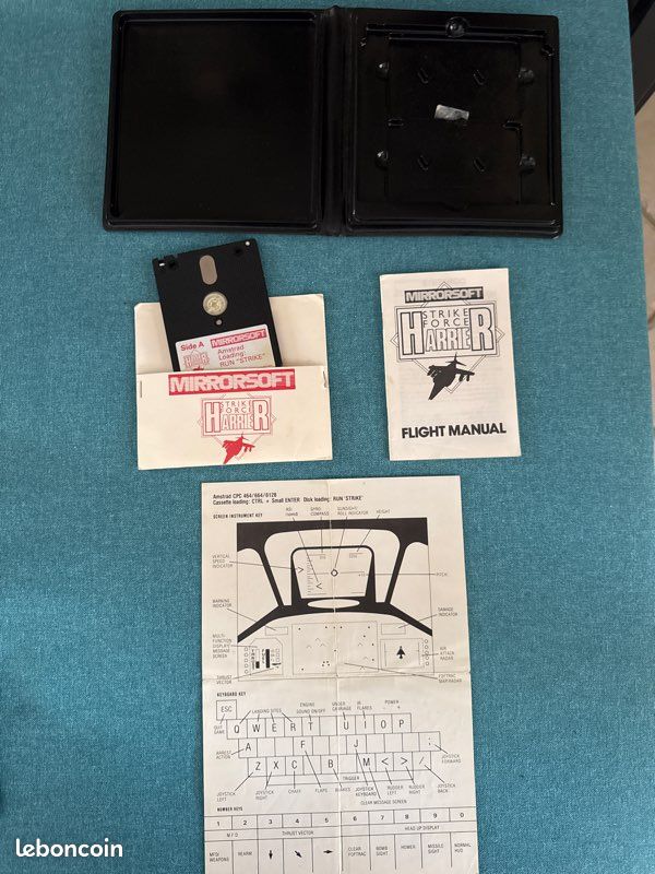 Jeu Amstrad : Harrier Strike Force ( Disquette ) (image 3)