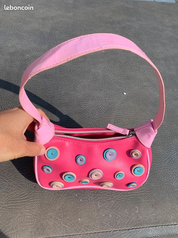 Sac à main fille rose (image 2)