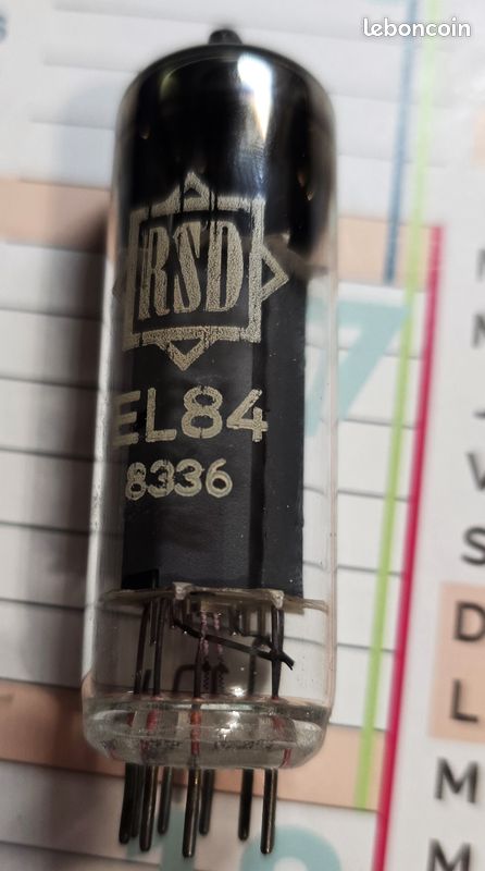Lot 7 tubes EL84 testés – 2 paires appairées + bonus (image 6)
