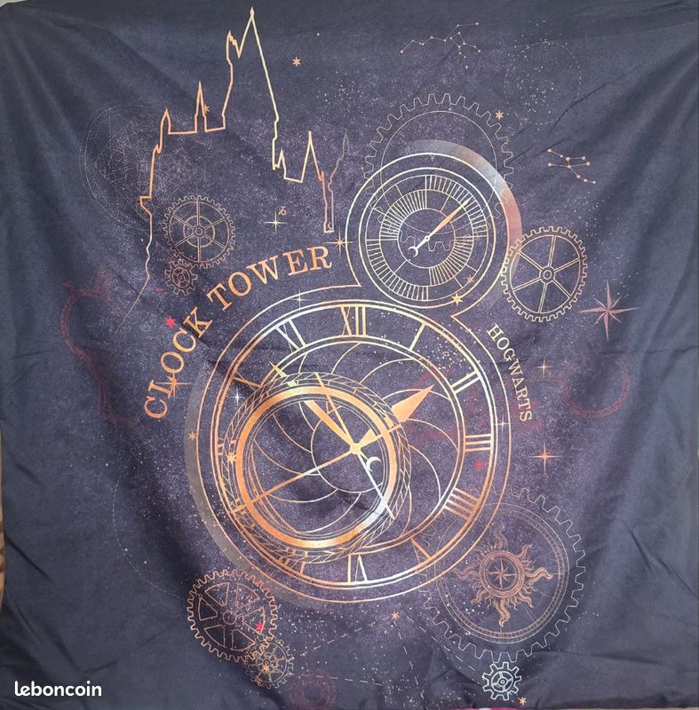 Housse de couette avec taie d'oreiller harry potter (image 4)
