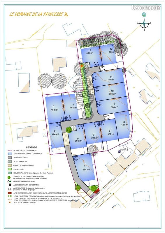 Terrain à bâtir de 386 m² à COLPO (56) · 87 900 €