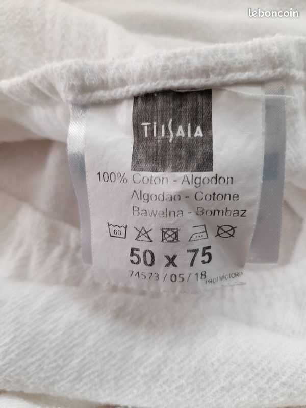 Sous taies pour oreiller 50x70 (image 4)