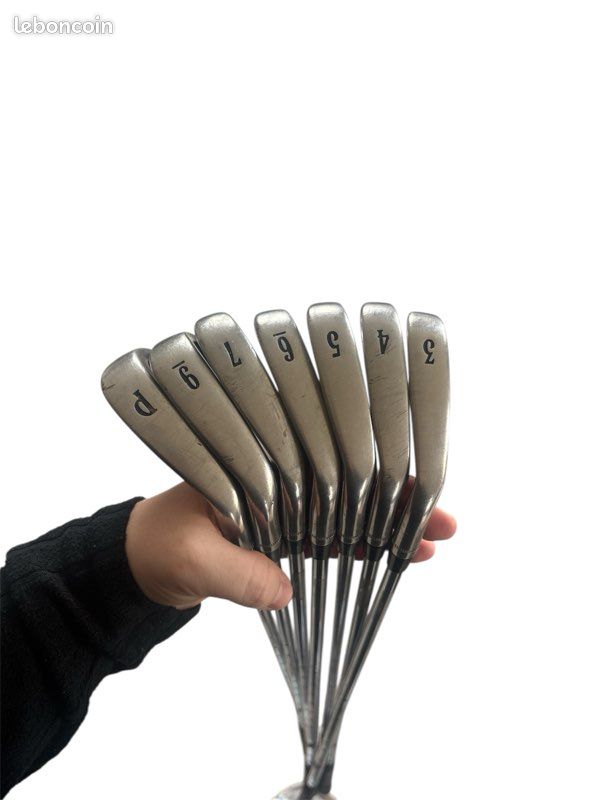 Ensemble De Fers De Golf Ben Hogan RADIAL Gaucher - 3 à 9 + E - Shaft Acier - Homme