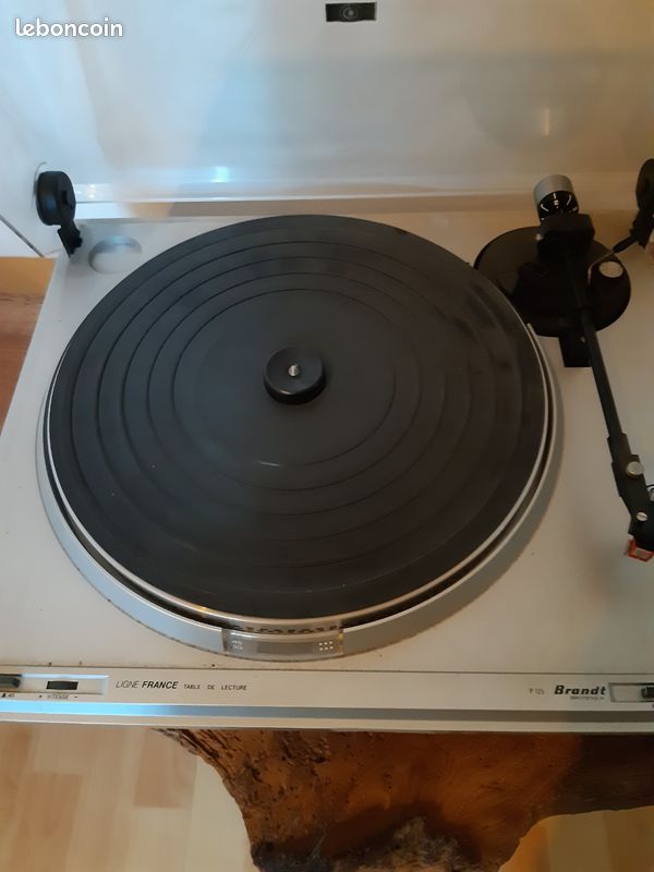 Ensemble stéréo HiFi avec platine vinyle bois vintage brandt - Photo, audio & vidéo