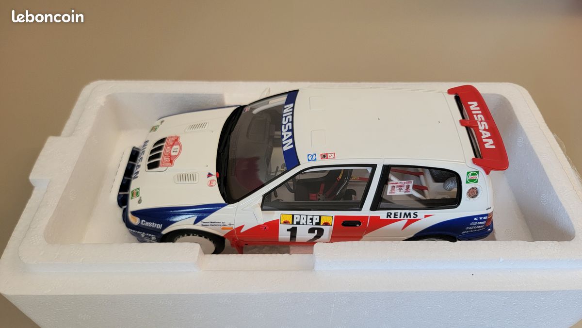 OttOmobile Nissan Sunny GTI-R #12 T. Mäkinen Rallye Monte Carlo 1992