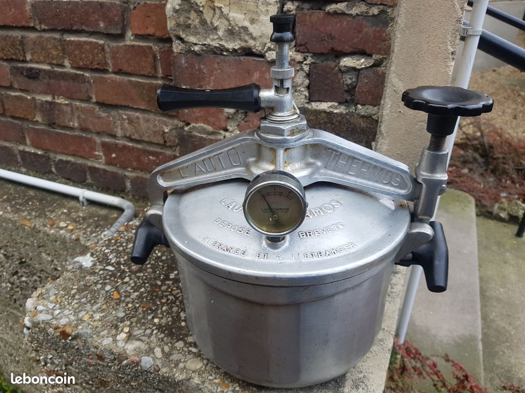 ANCIENNE COCOTTE MINUTE Seb 1980 6 Litres Bon Etat Complete Livre