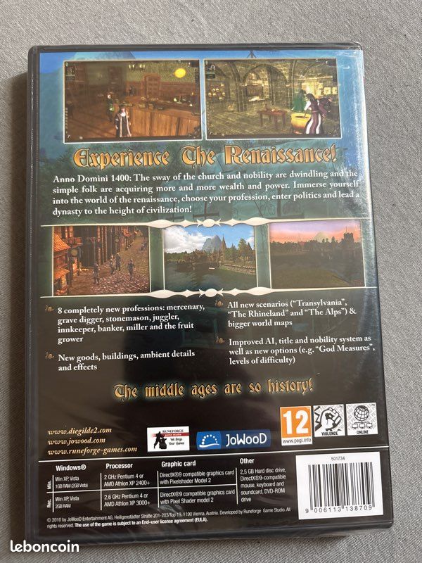 Jeux pc The Guild 2 renaissance (image 2)