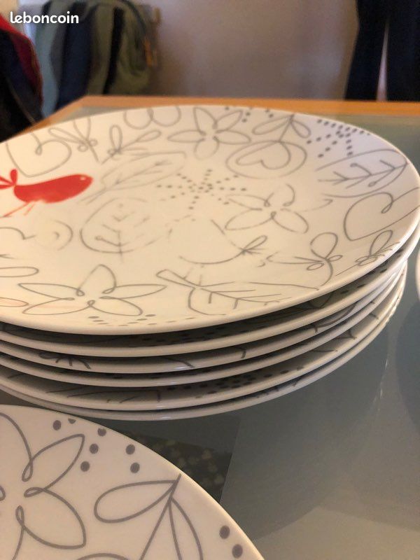 Grandes assiettes Monoprix (image 2)