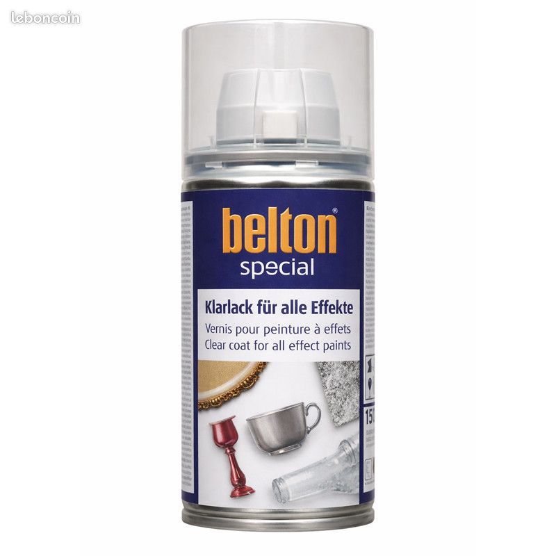 Vernis pour peinture à effets - Haute brillance - Transparent - Belton - 150ml (image 1)