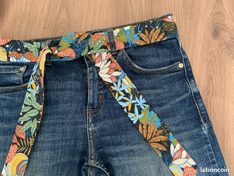 Ceinture femme en tissu (image 1)