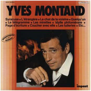 Vinyl 33 tours - Yves Montand "Yves Montand" (image 1)