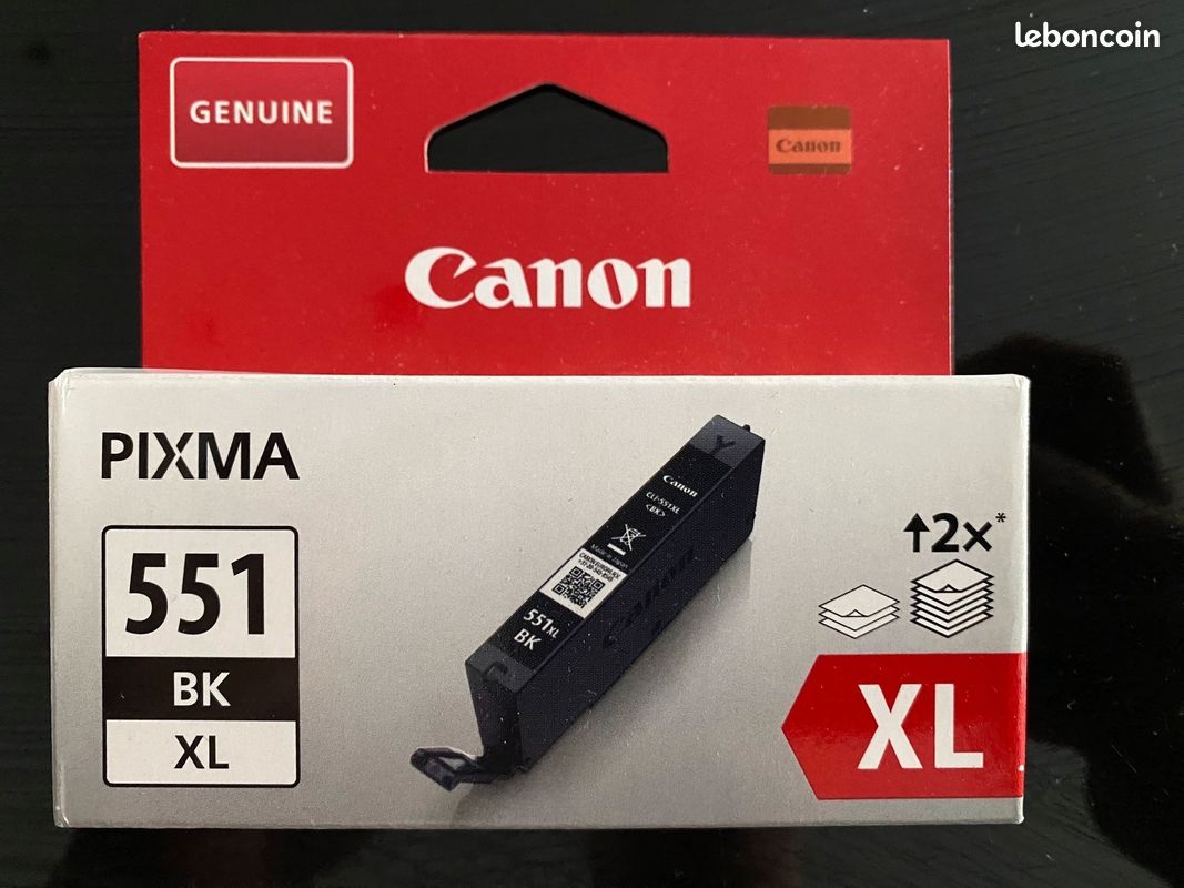 Cartouche noir XL pour imprimante Canon (image 1)
