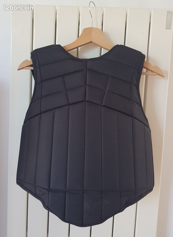Gilet de protection équitation Enfant - SMARTRIDER noir (image 2)