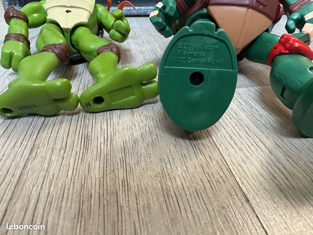 FIGURINE TORTUE NINJA TMNT Michelangelo VINTAGE QUICK magique box avec défaut EUR 6,90 - PicClick FR