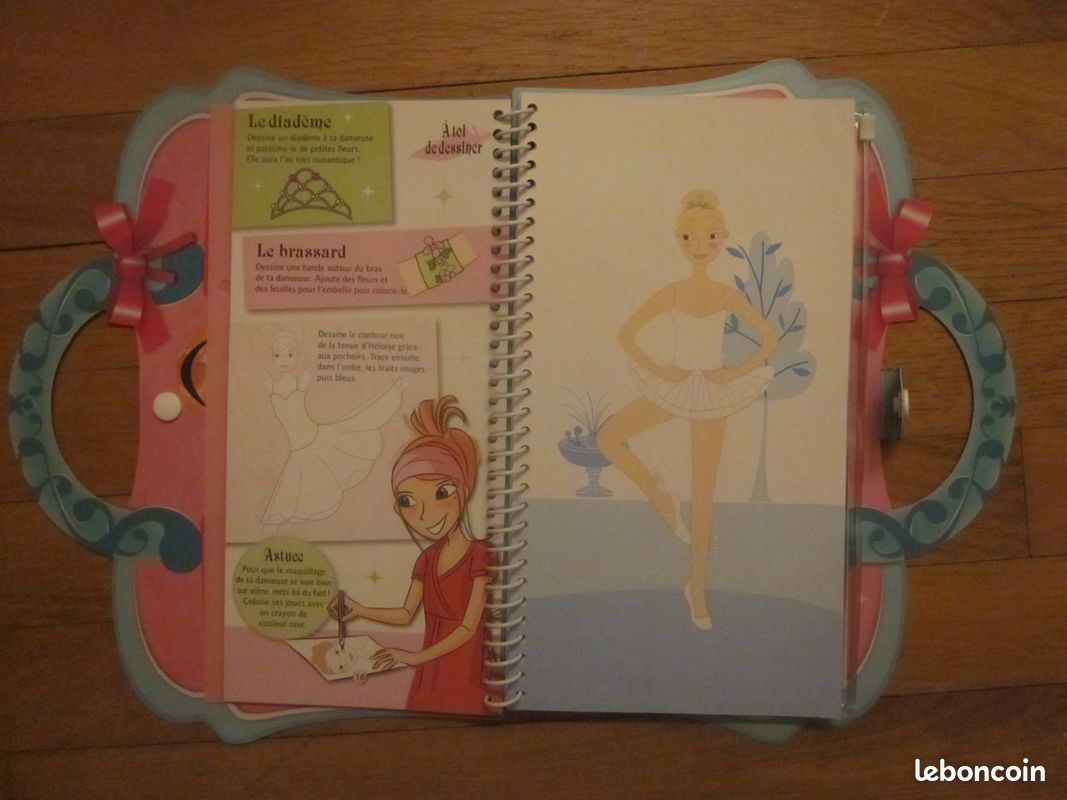 Carnet créatif "Danseuses" de Lily Chantilly (image 4)