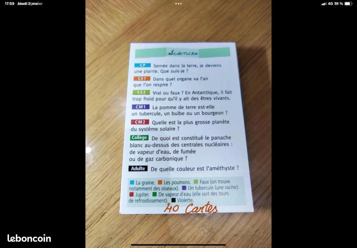 Jeu LES INCOLLABLES (image 12)