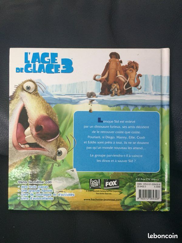 Livre L’âge de glace 3 (image 2)