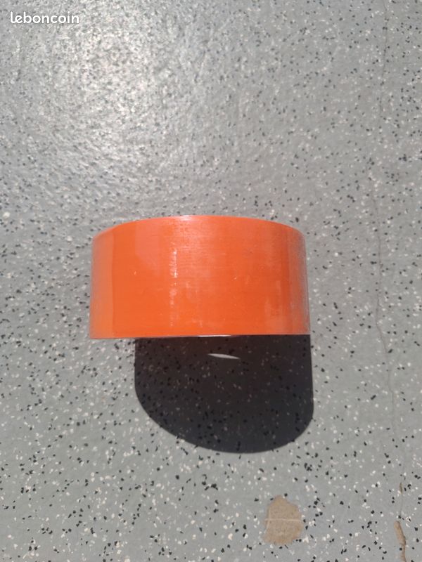 Ruban adhésif IRONDEL PVC orange – 48 mm x 33 m – Neuf (image 2)