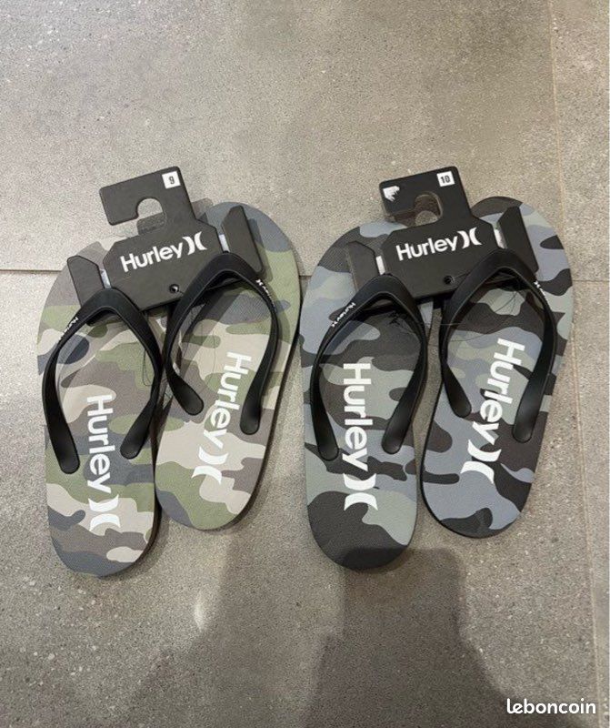 Lot claquette et tong hurley (Nike) Chaussures