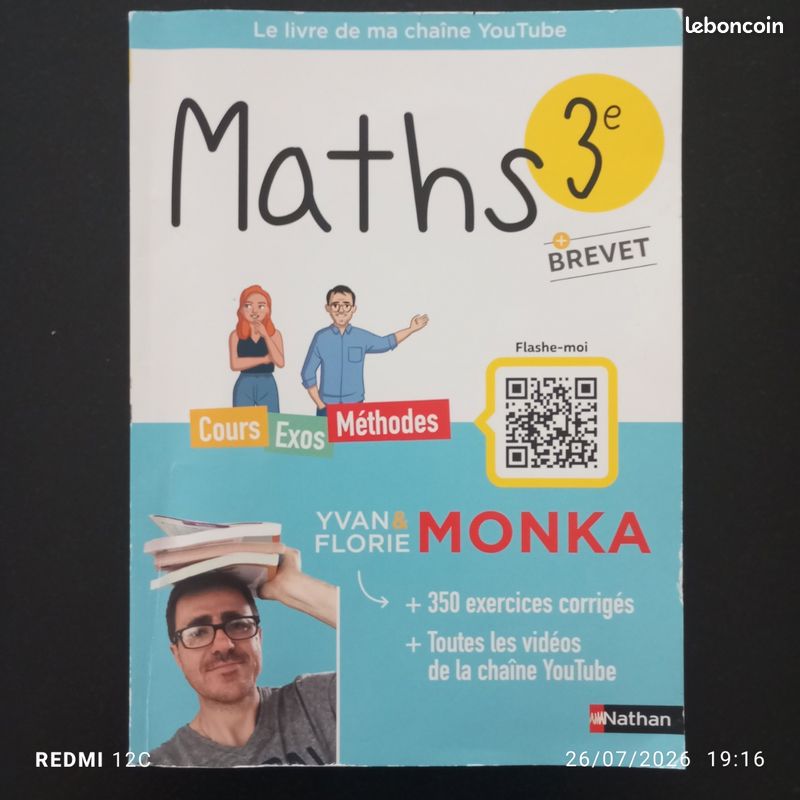 Maths 3e Monka (image 1)