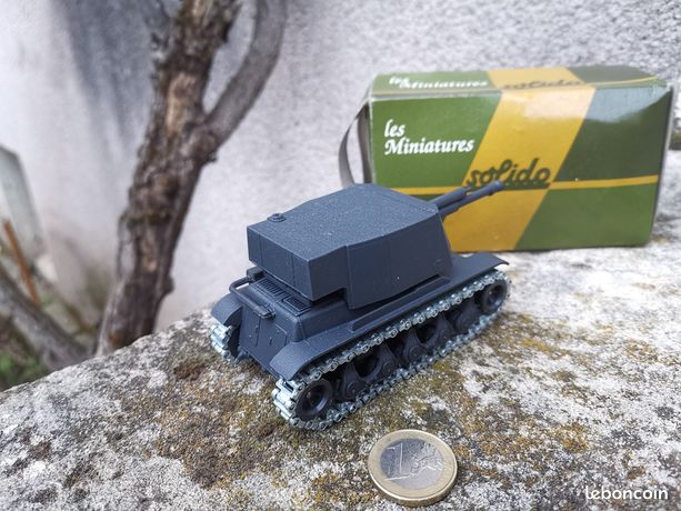 Char Renault R35 1/50 Solido, édition Limitée, Campagne De France 1940, WW2, Miniature Collection