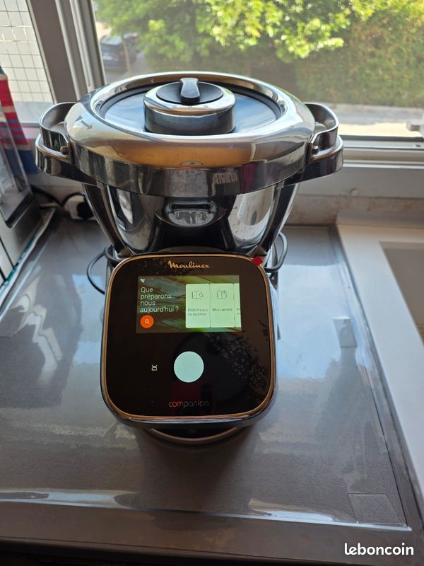 Robot cuiseur Moulinex I-Companion Touch XL HF948 Noir (image 1)