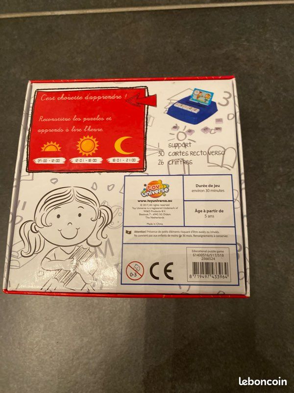 Lot de 3 jeux éducatifs neufs sous blister (image 2)