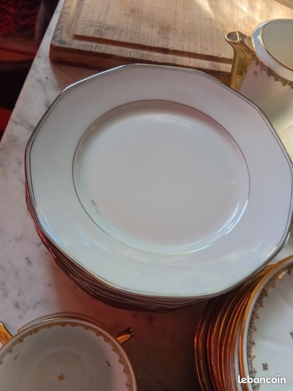 Set de porcelaine argent (image 3)