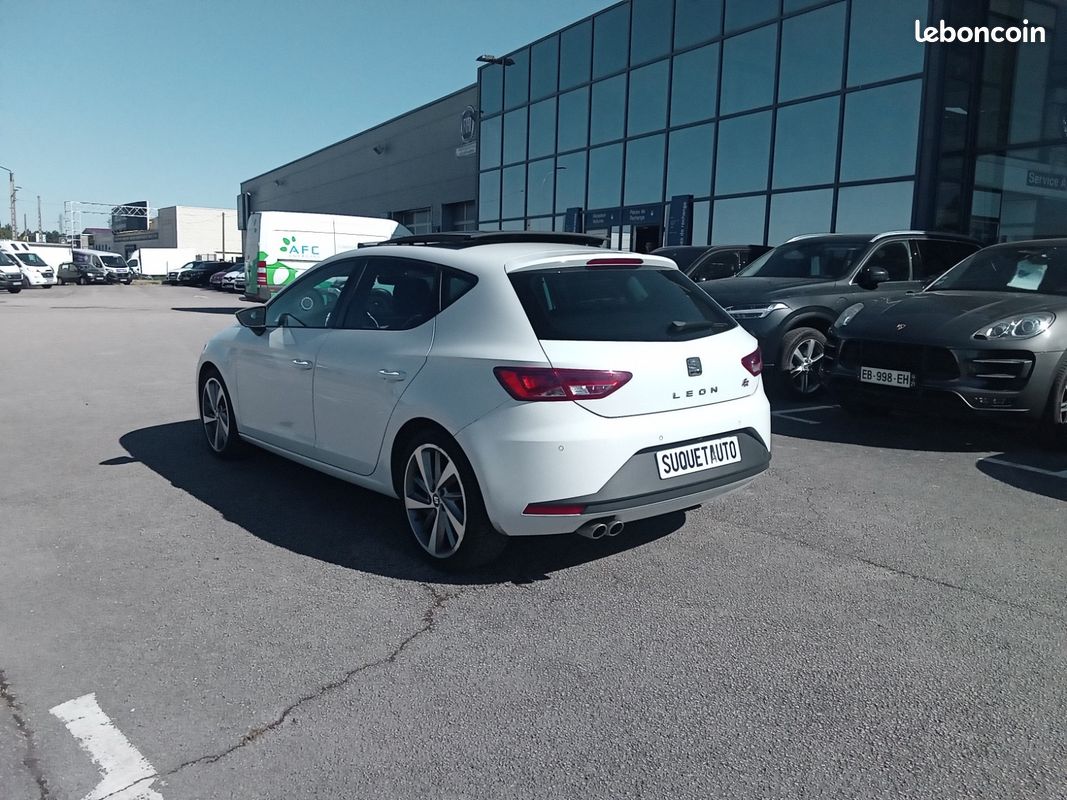 SEAT LEON 2.0 TDI 150 Start/Stop DSG6 FR / VENTE DESTINÉE UNIQUEMENT A PROFESSIONNEL DE L'AUTOMOBILE (image 10)