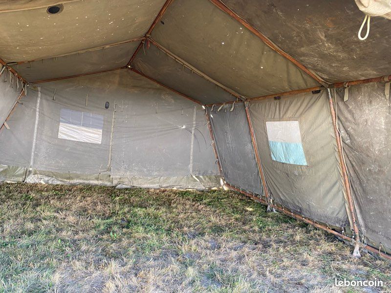 TENTE MILITAIRE F1 Armée Française 10m30 x 5m70 EUR 3.550,00 - FR