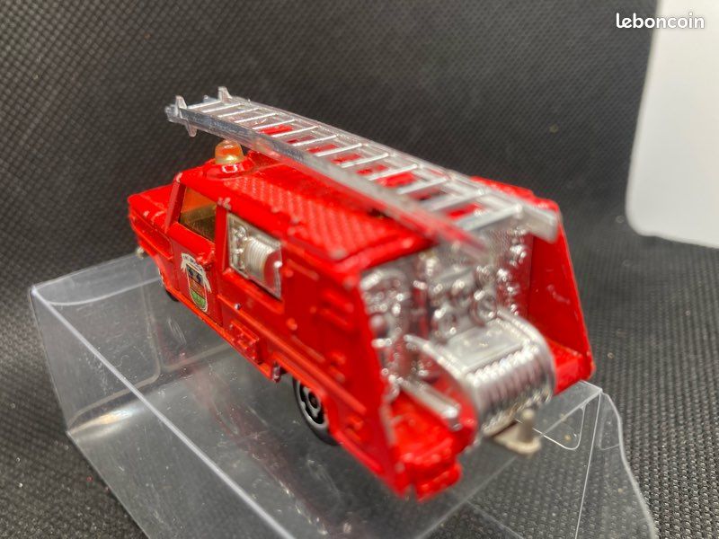 Camion Van Mercedes 1/64 Majorette/Hot Wheels - Occasion, Vert, Année 1985