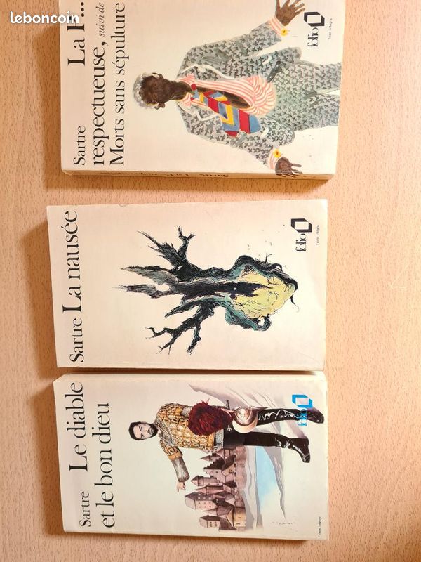 3 romans de Sartre (image 1)