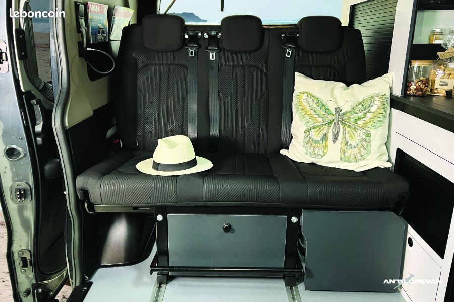 Renault Trafic VAN ANTILOPE Aménagé NV FLEX 5 CONFORT 2.0 DCi 150 EAG9 L1 5PL Attel+Pte Vélo Disp... (image 29)