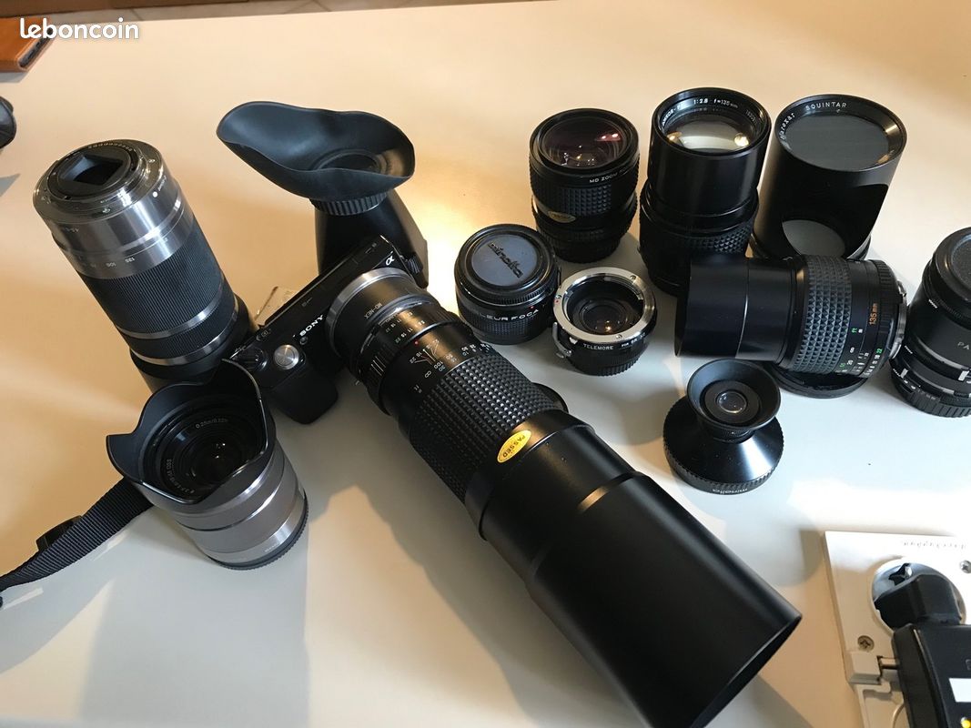 Minolta XE1 XD7 XM & Sony NEX-5 & objectifs (image 12)